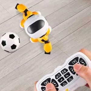 ربات اسباب بازی کنترلی فوتبالیست تک عددی نارنجی Smart Soccer Robot with Remote Control - Orange -اسباب بازی